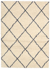 Nourison Brisbane BRI03 Ivory Blue Area Rug 6' X 8'