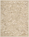 Nourison Chicago CHI01 Beige Area Rug 6' X 8'