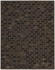 Nourison Chicago CHI01 Chocolate Area Rug 6' X 8'