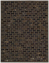 Nourison Chicago CHI01 Chocolate Area Rug 6' X 8'