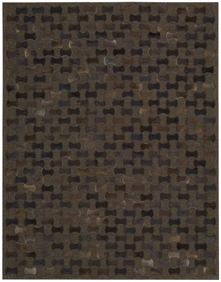 Nourison Chicago CHI01 Chocolate Area Rug 6' X 8'