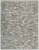 Nourison Chicago CHI01 Grey Area Rug 6' X 8'