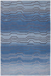 Nourison Contour CON04 Azure Area Rug 5' X 8'