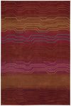 Nourison Contour CON04 Sunburst Area Rug 5' X 8'