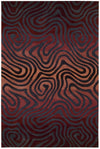 Nourison Contour CON24 Sangria Area Rug 5' X 8'