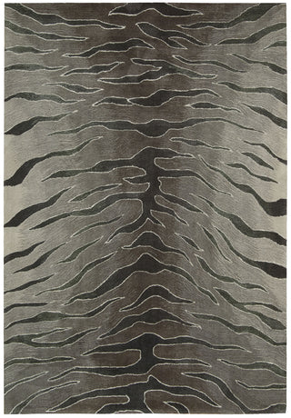 Nourison Contour CON30 Silver Area Rug 5' X 8'