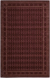 Nourison Cosmopolitan CS94 Burgundy Area Rug 6' X 9'