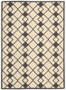 Nourison Decor DER03 Ivory Grey Area Rug 5' X 7'