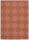 Nourison Enhance EN004 Paprika Area Rug 5' X 7'