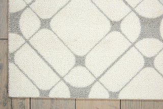 Nourison Enhance EN005 Ivory Grey Area Rug