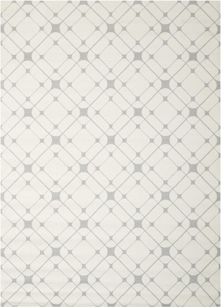 Nourison Enhance EN005 Ivory Grey Area Rug