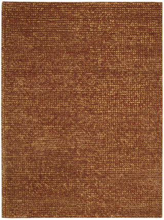 Nourison Fantasia FAN1 Rust Area Rug 6' X 8'