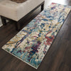 Nourison Fusion FSS10 Cream/Multi Area Rug Room Image