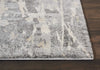 Nourison Fusion FSS10 Grey Area Rug Detail Image