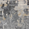 Nourison Fusion FSS10 Grey Area Rug Swatch Image