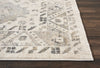 Nourison Fusion FSS11 Cream/Grey Area Rug Detail Image