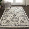 Nourison Fusion FSS15 Cream/Grey Area Rug Room Image