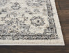 Nourison Fusion FSS15 Cream/Grey Area Rug Detail Image