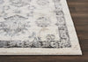 Nourison Fusion FSS15 Cream/Grey Area Rug Detail Image