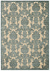 Nourison Graphic Illusions GIL03 Teal Area Rug 6' X 8'