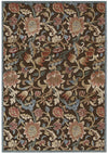 Nourison Graphic Illusions GIL06 Brown Area Rug 6' X 8'