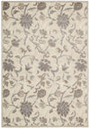 Nourison Graphic Illusions GIL06 Ivory Area Rug 6' X 8'