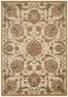 Nourison Graphic Illusions GIL17 Beige Area Rug 6' X 8'