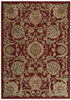 Nourison Graphic Illusions GIL17 Red Area Rug 6' X 8'