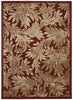 Nourison Graphic Illusions GIL19 Red Area Rug 6' X 8'