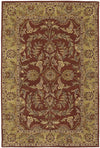 Nourison India House IH58 Rust Area Rug 5' X 8'