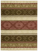 Nourison India House IH85 Espresso Area Rug 5' X 8'