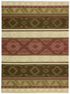 Nourison India House IH85 Espresso Area Rug 5' X 8'