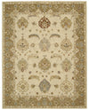 Nourison India House IH87 Ivory Gold Area Rug 8' X 11'