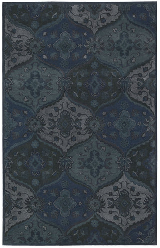 Nourison India House IH88 Denim Area Rug 5' X 8'