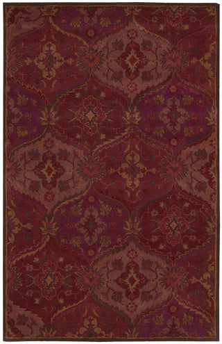 Nourison India House IH88 Red Area Rug 5' X 8'