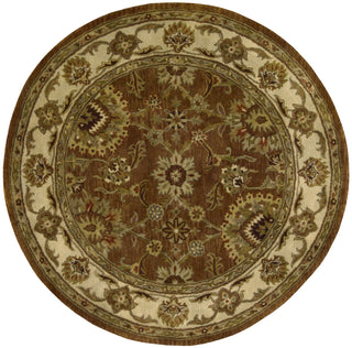 Nourison Jaipur JA13 Rust Area Rug 6' Round