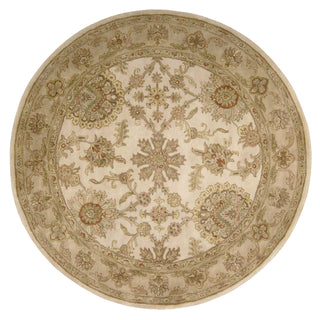 Nourison Jaipur JA27 Ivory Area Rug 8' Round