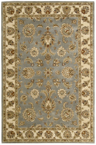 Nourison Jaipur JA32 Light Blue Area Rug 6' X 9'