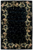 Nourison Julian JL46 Black Area Rug 6' X 9'