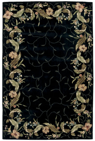 Nourison Julian JL46 Black Area Rug 6' X 9'