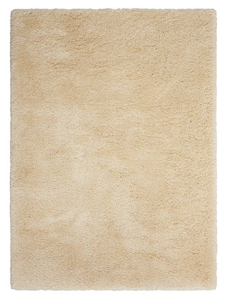 Nourison Yummy Shag YUM01 Bone Area Rug 6' X 8'