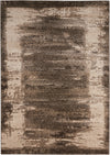 Nourison Illusion KI242 Mocha Area Rug 6' X 8'