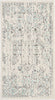 Nourison Ki34 Silver Screen KI343 Ivory/Teal Area Rug Main Image