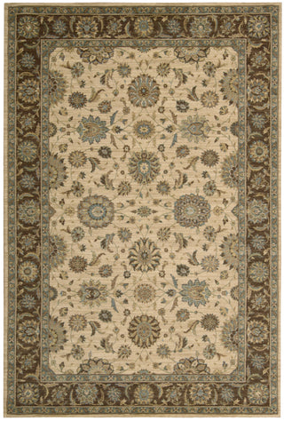 Nourison Living Treasures LI05 Beige Area Rug 6' X 9'