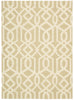 Nourison Linear LIN05 Sand Ivory Area Rug 5' X 7'