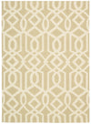 Nourison Linear LIN05 Sand Ivory Area Rug 5' X 7'