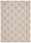 Nourison Linear LIN08 Beige Area Rug 5' X 7'