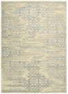 Nourison Luminance LUM09 Bone Area Rug 8' X 11'