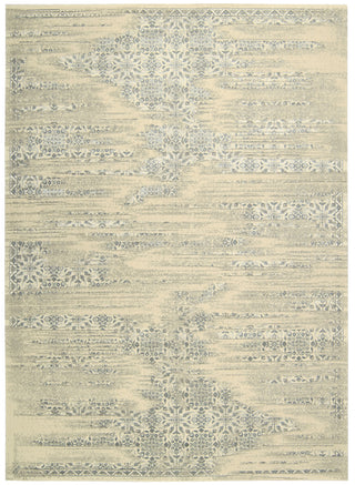 Nourison Luminance LUM09 Bone Area Rug 8' X 11'