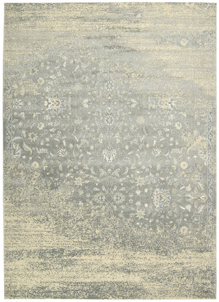 Nourison Luminance LUM10 Silver Area Rug 8' X 11'